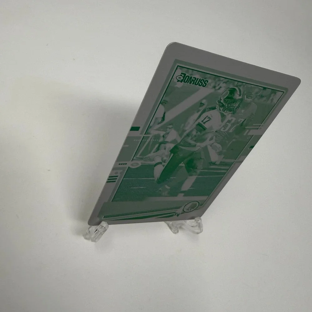 2020 Panini Donruss Terry McLaurin Printing Plate Yellow #241 1/1